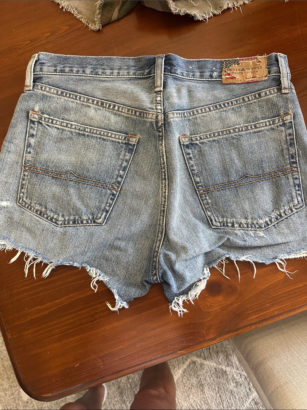 Denim & Supply Ralph Lauren Distressed Denim Cutoff Shorts - - Picture 3 of 7